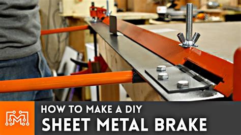 diy sheet metal brake plans|homemade sheet metal brakes.